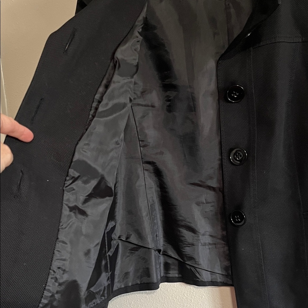 Halogen Black Button Jacket - image 8